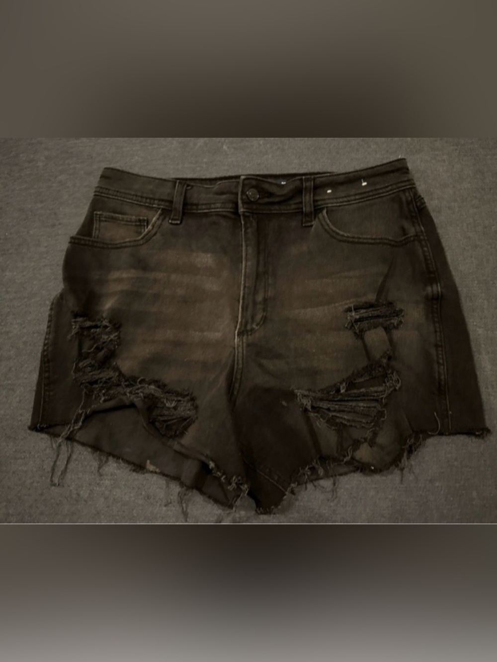 Hollister curvy high rise vintage Jean shorts sz 11 ( 30 )